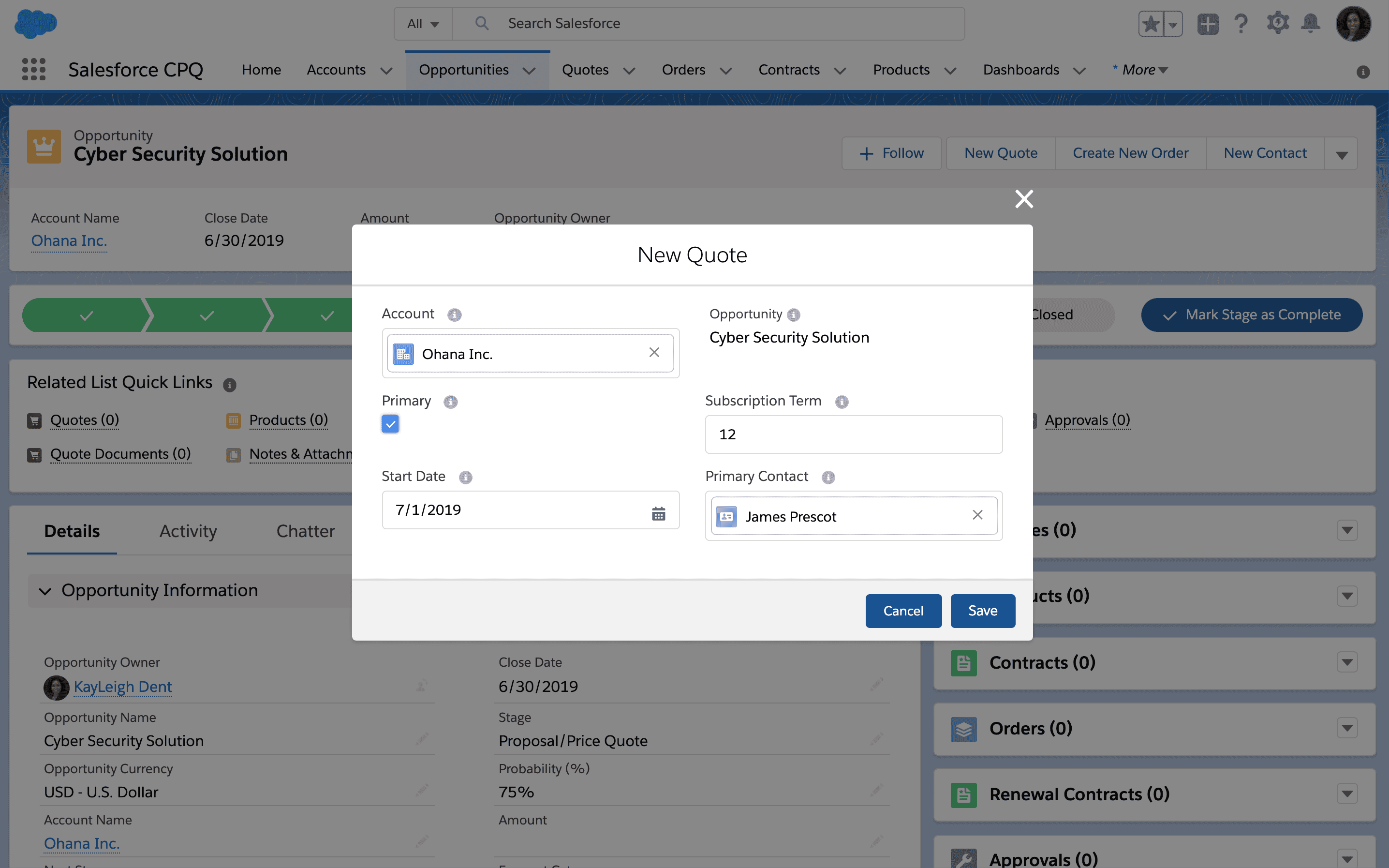 Salesforce CPQ Challenges