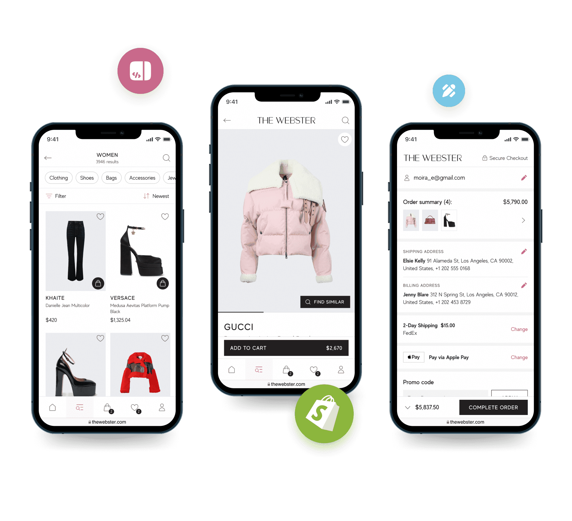 Shopify Website Design Services Onilab