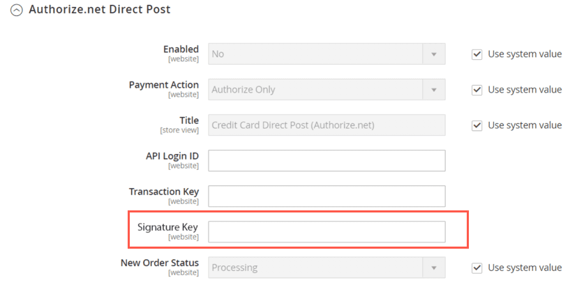 auth-net-signature-key-magento2