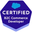 Salesforce B2C Commerce Developer certificate