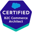 Salesforce B2C Commerce Architect certificate