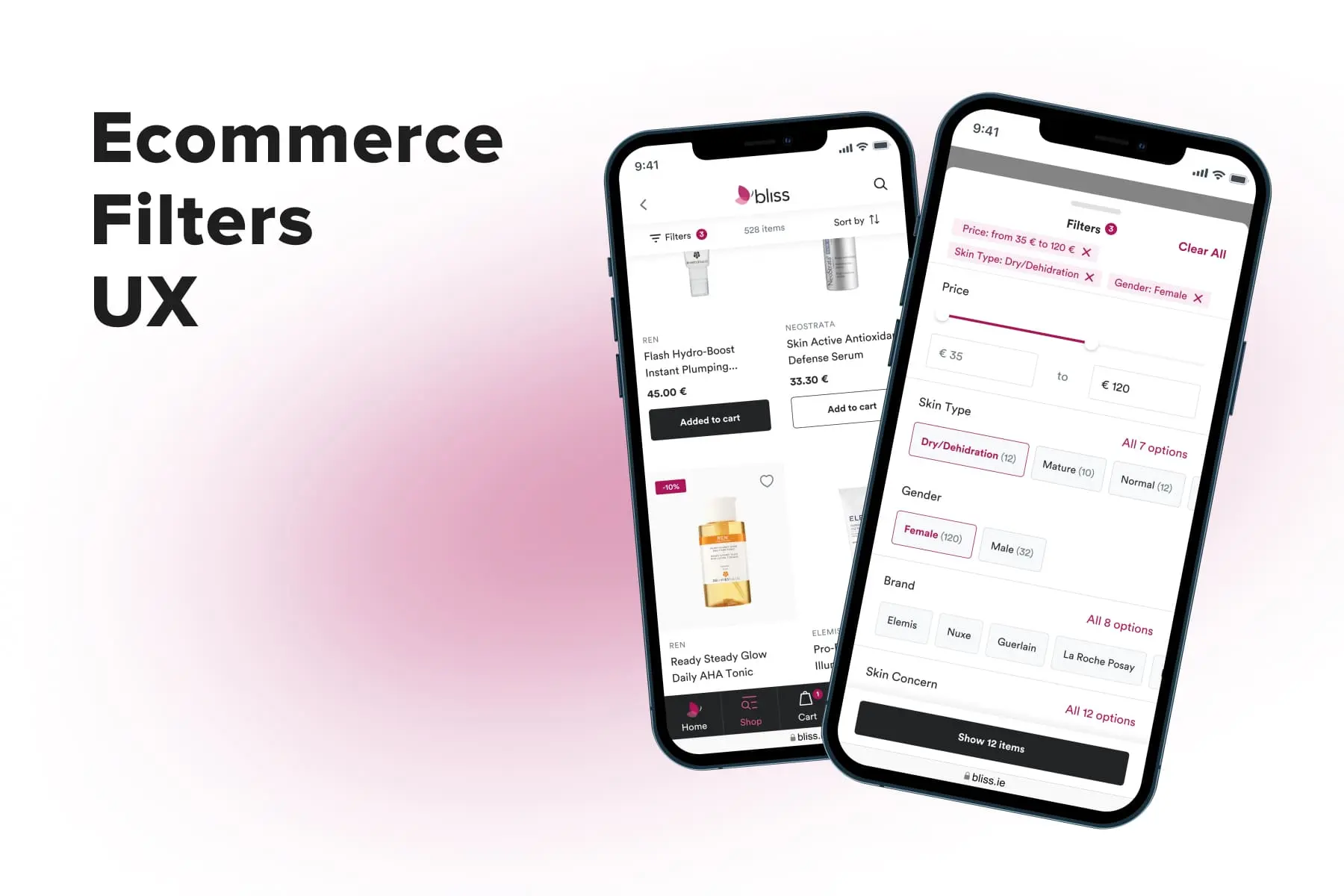Ecommerce Filters UX