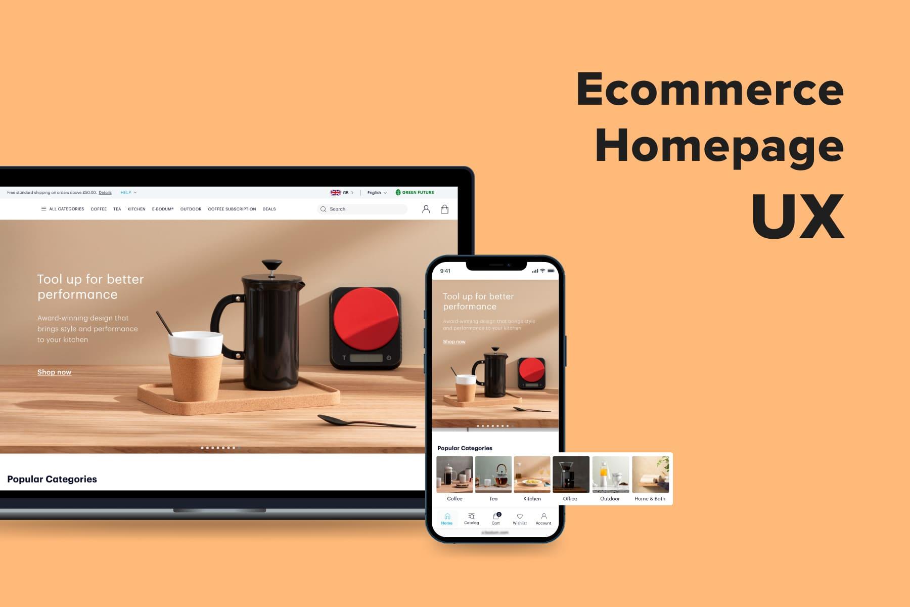 E-commerce Homepage UX Best Practices