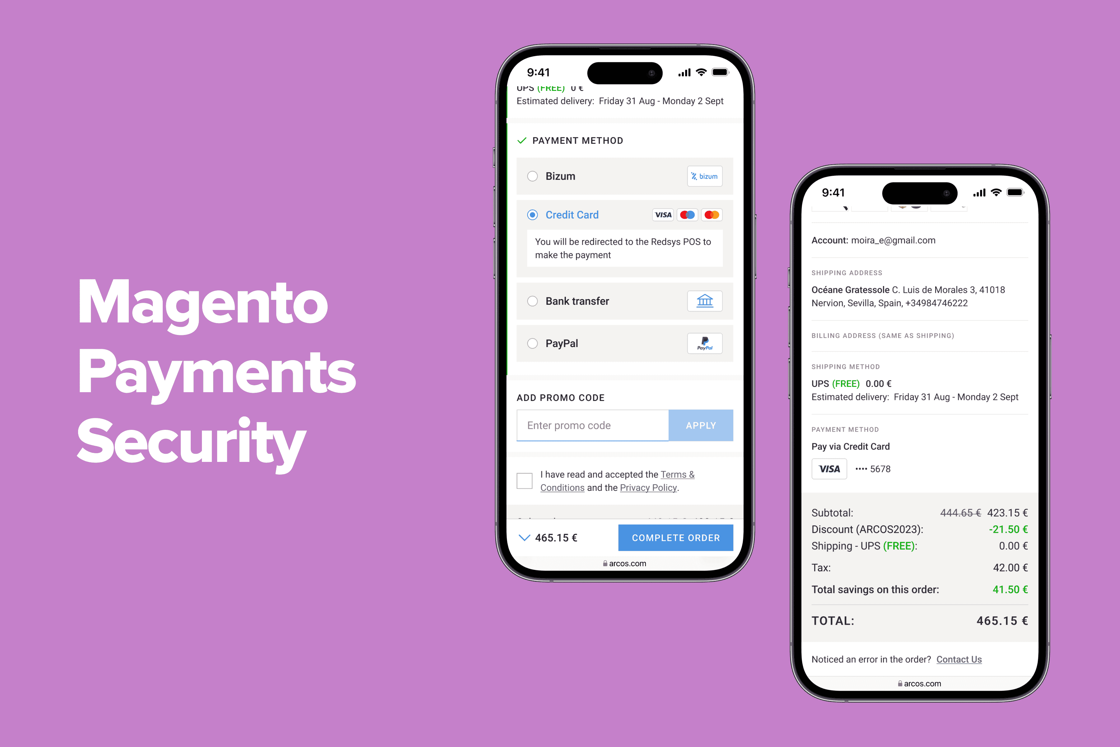 Magento Payments Security