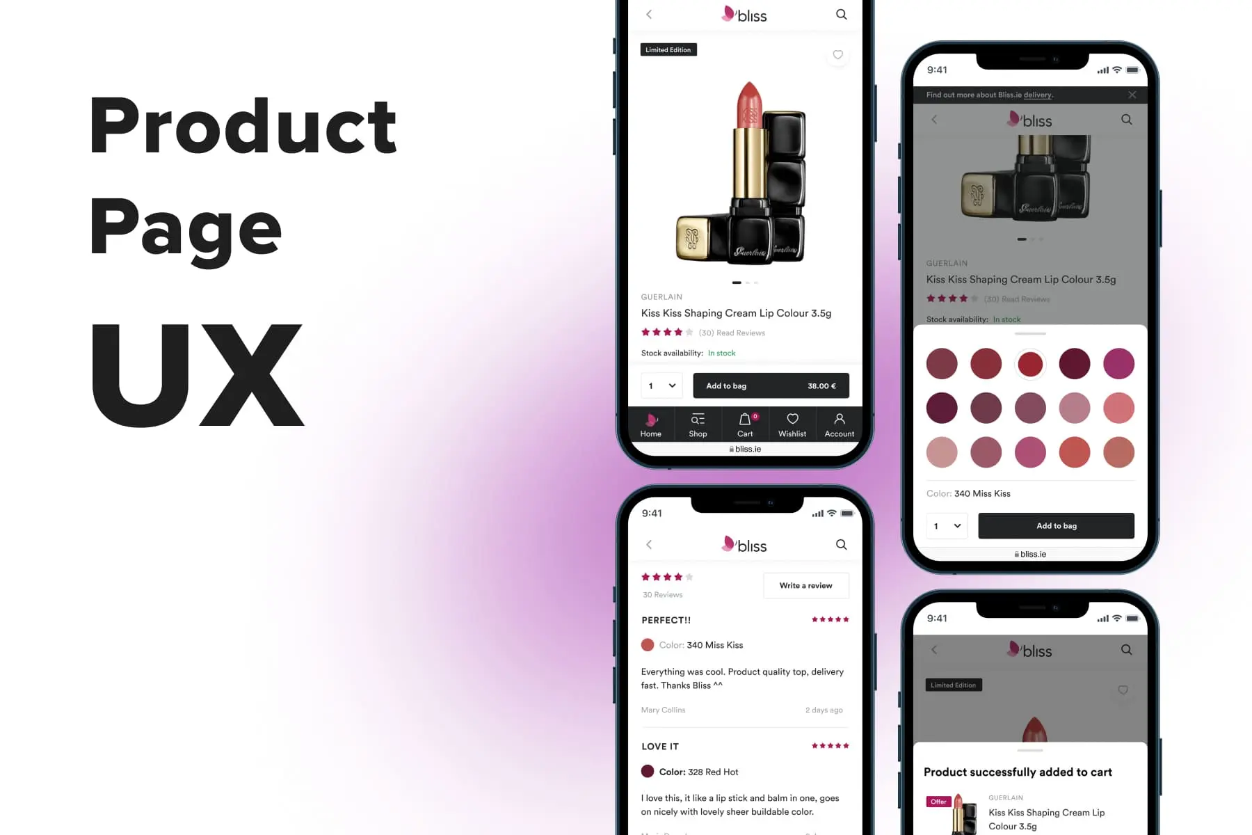 Product Page UX