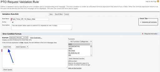 Setting Salesforce Validation Rules (Updated 2024) | Onilab Blog